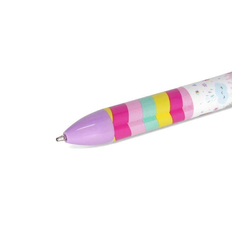 Legami Twee Kleuren Balpen - Unicorn - 24Papershop