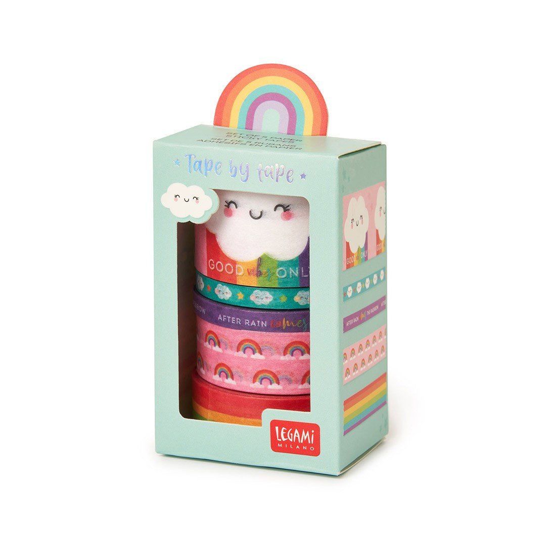 Legami Washi Tape - Rainbow - 24Papershop