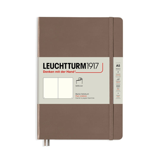 Leuchtturm1917 Medium A5 Notitieboek Soft Cover Warm Earth - Blanco