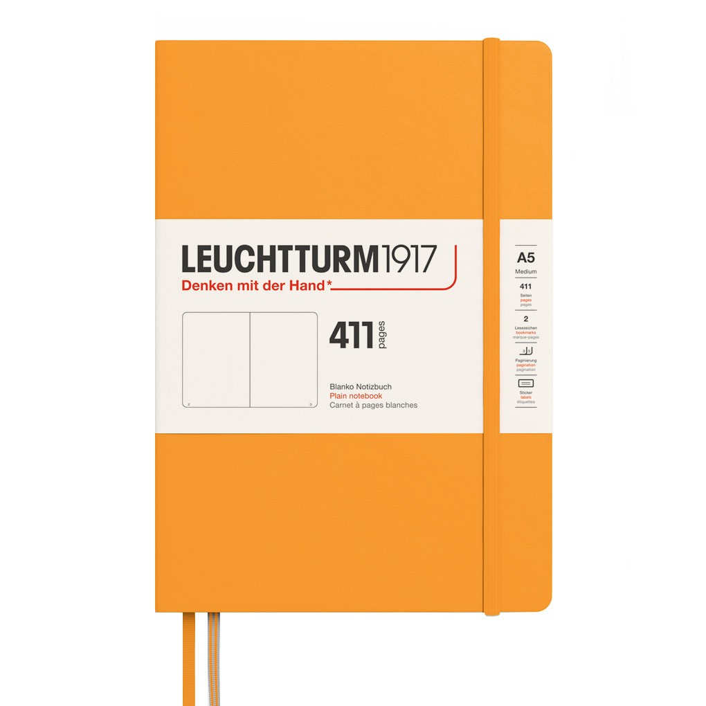 Leuchtturm1917 Medium A5 Notitieboek 411 Rising Sun - Blanco