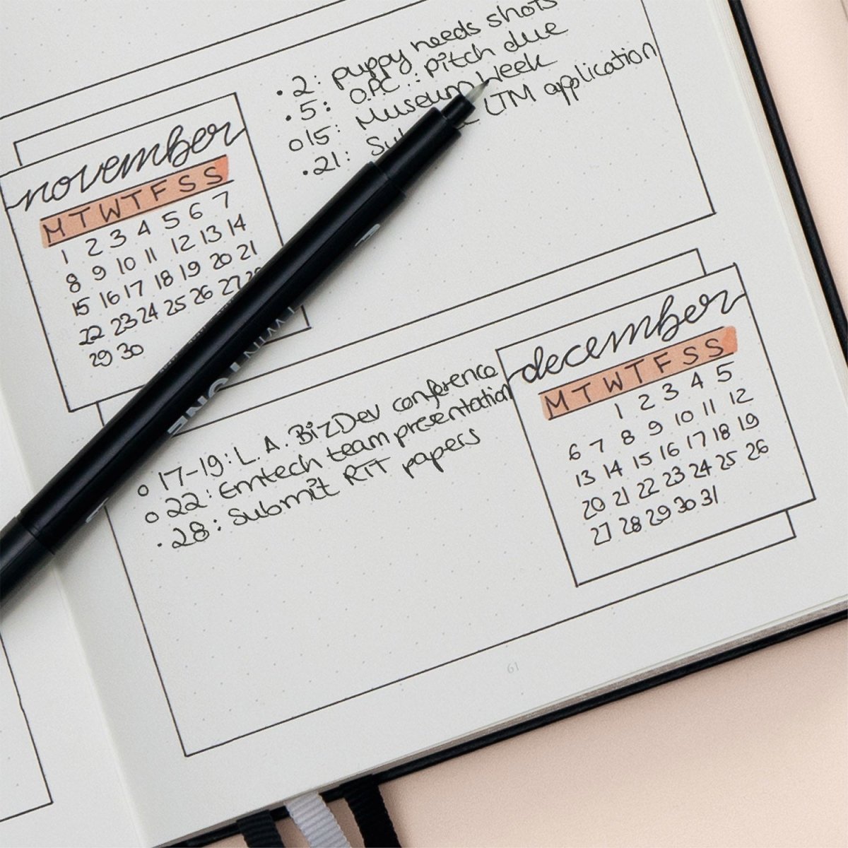 Leuchtturm1917 Bullet Journal Edition 2.0 - Black - 24Papershop