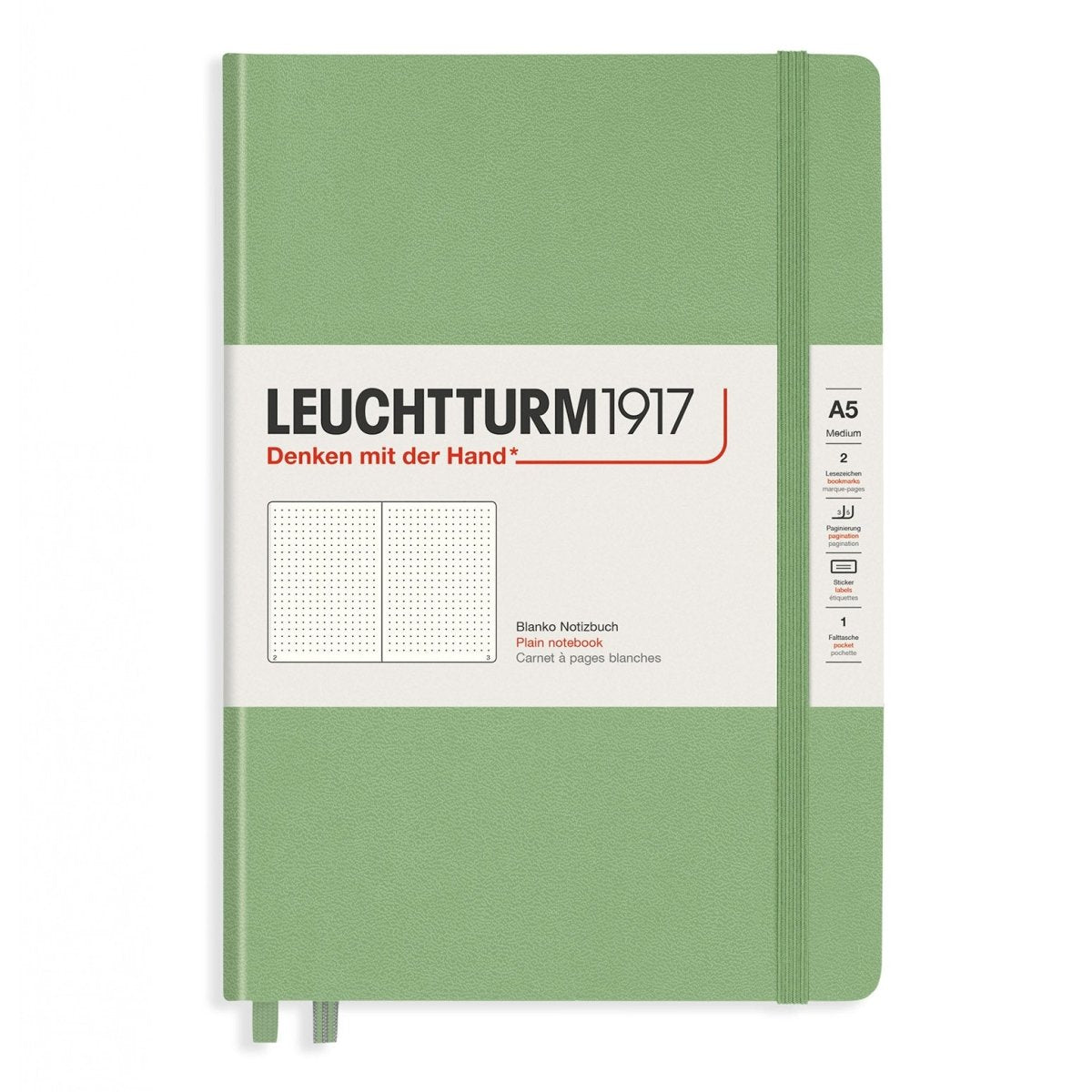 Leuchtturm1917 Composition B5 Notitieboek Sage - Dotted - 24Papershop