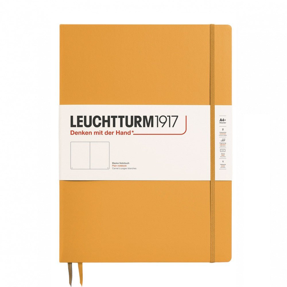 Leuchtturm1917 Master Slim A4+ Notitieboek Rising Sun - Blanco - 24Papershop