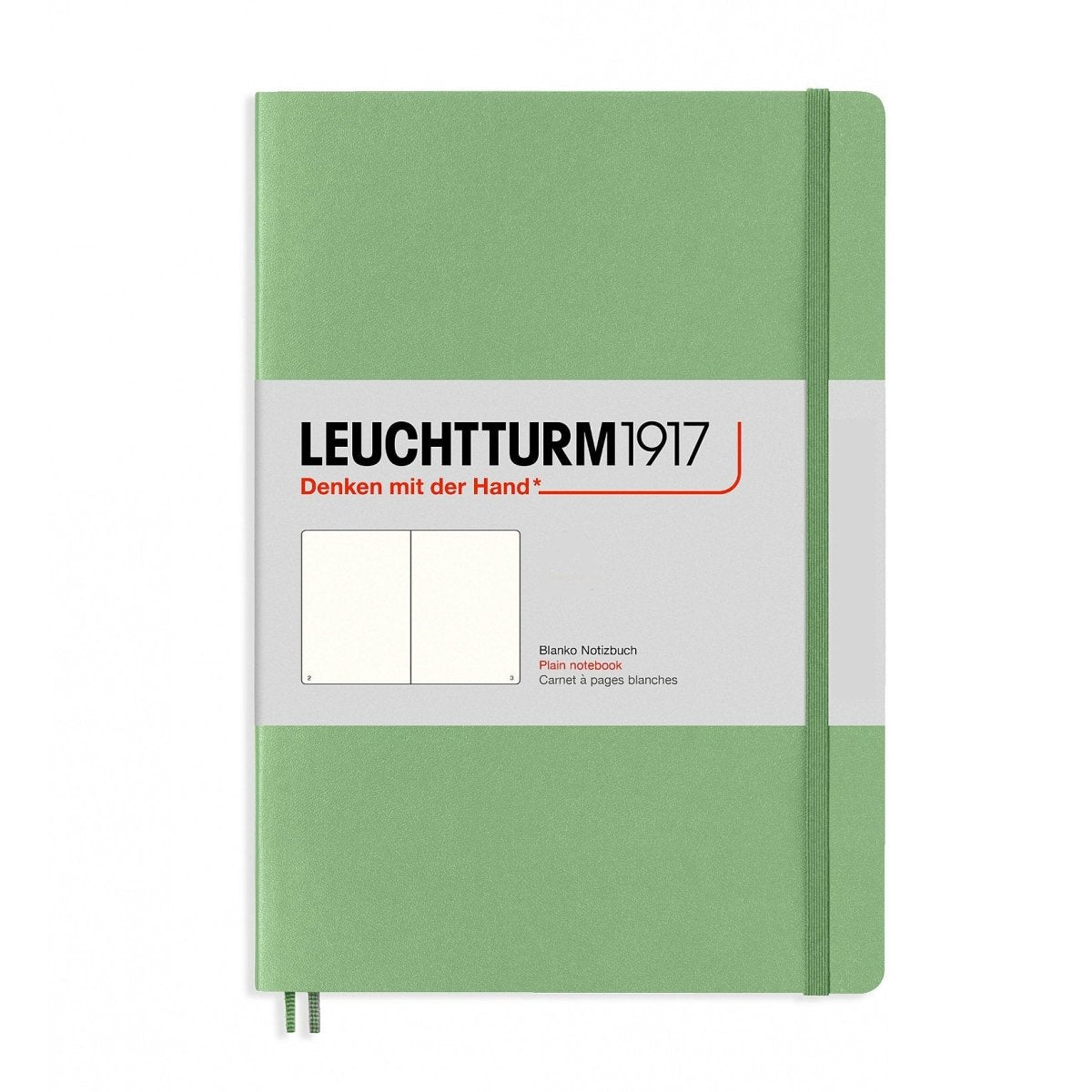 Leuchtturm1917 Master Slim A4+ Notitieboek Sage - Dotted - 24Papershop