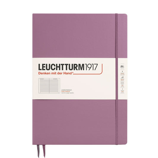 Leuchtturm1917 Master Slim A4+ Notitieboek Dusty Rose - Gelinieerd