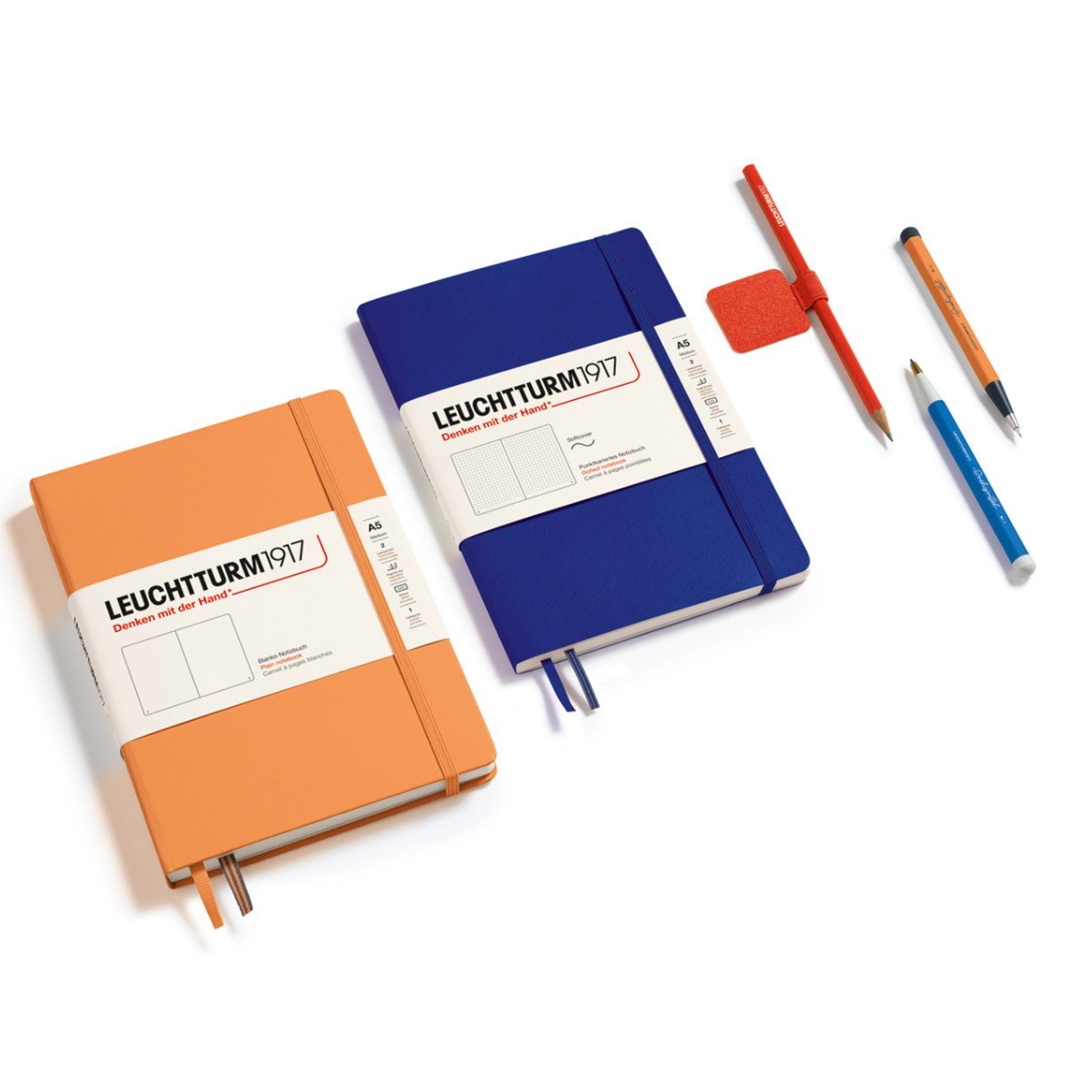 Leuchtturm1917 Medium A5 Notitieboek Apricot - Gelinieerd - 24Papershop