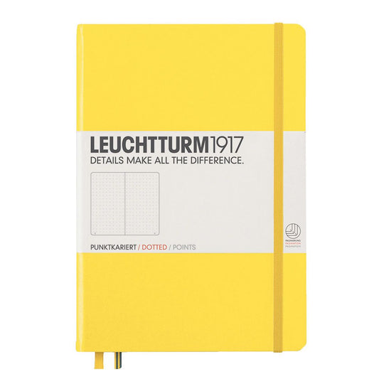 Leuchtturm1917 Medium A5 Notitieboek Lemon - Dotted - 24Papershop