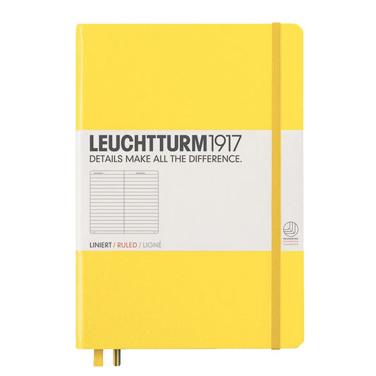 Leuchtturm1917 Medium A5 Notitieboek Lemon - Gelinieerd - 24Papershop