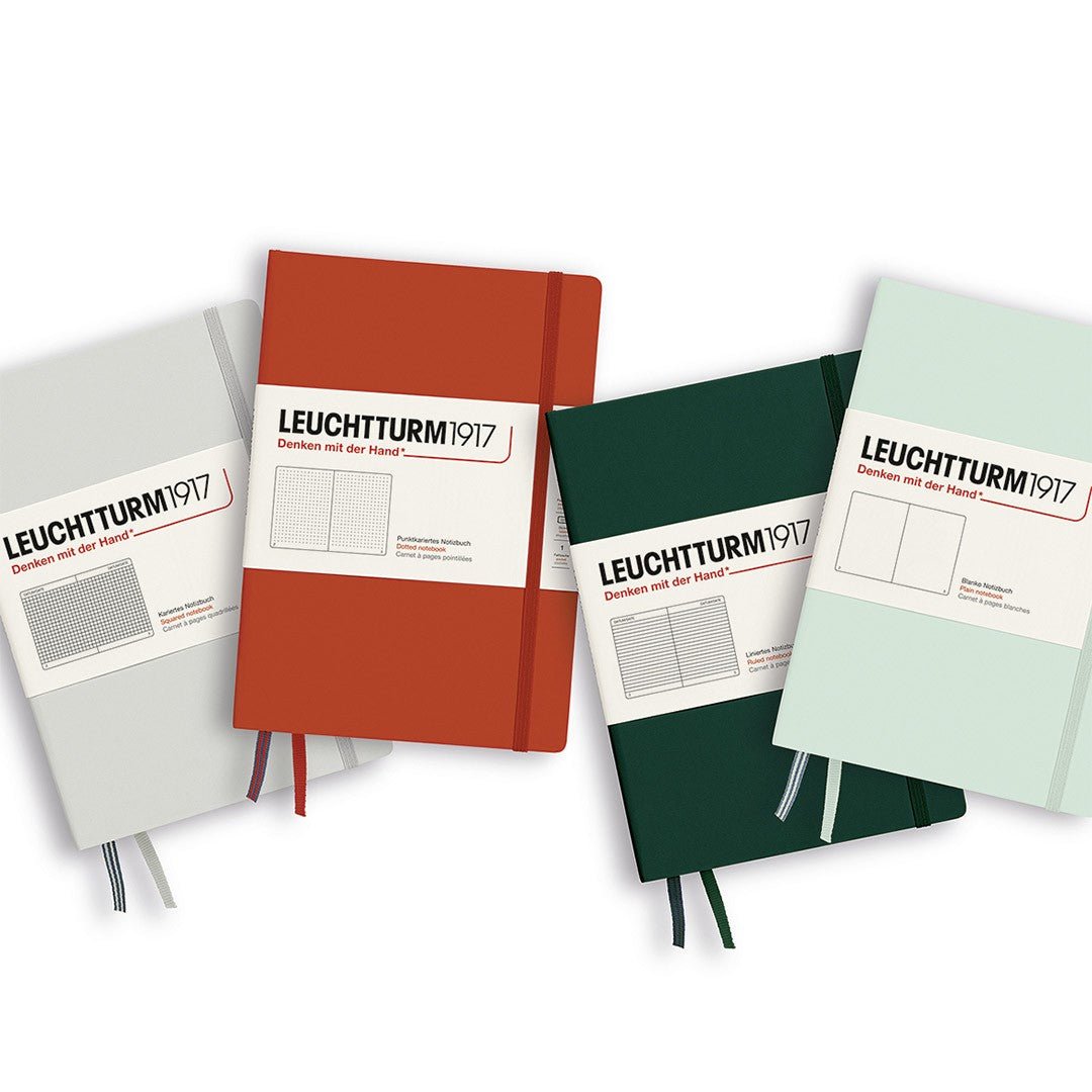 Leuchtturm1917 Medium A5 Notitieboek Mint Green - Blanco - 24Papershop