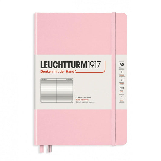 Leuchtturm1917 Medium A5 Notitieboek Muted Colours Powder - Gelinieerd - 24Papershop