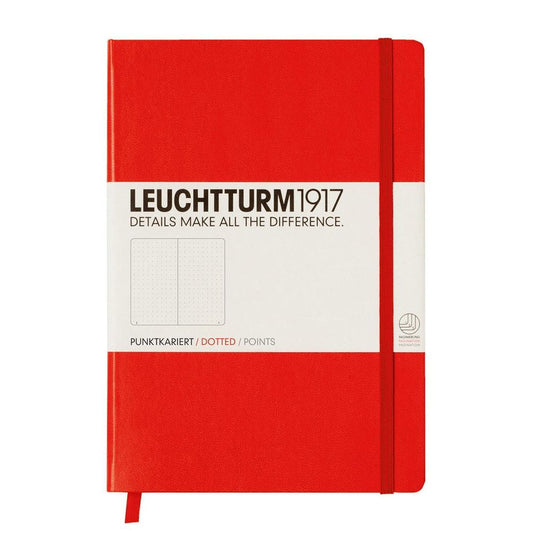 Leuchtturm1917 Medium A5 Notitieboek Red - Dotted - 24Papershop