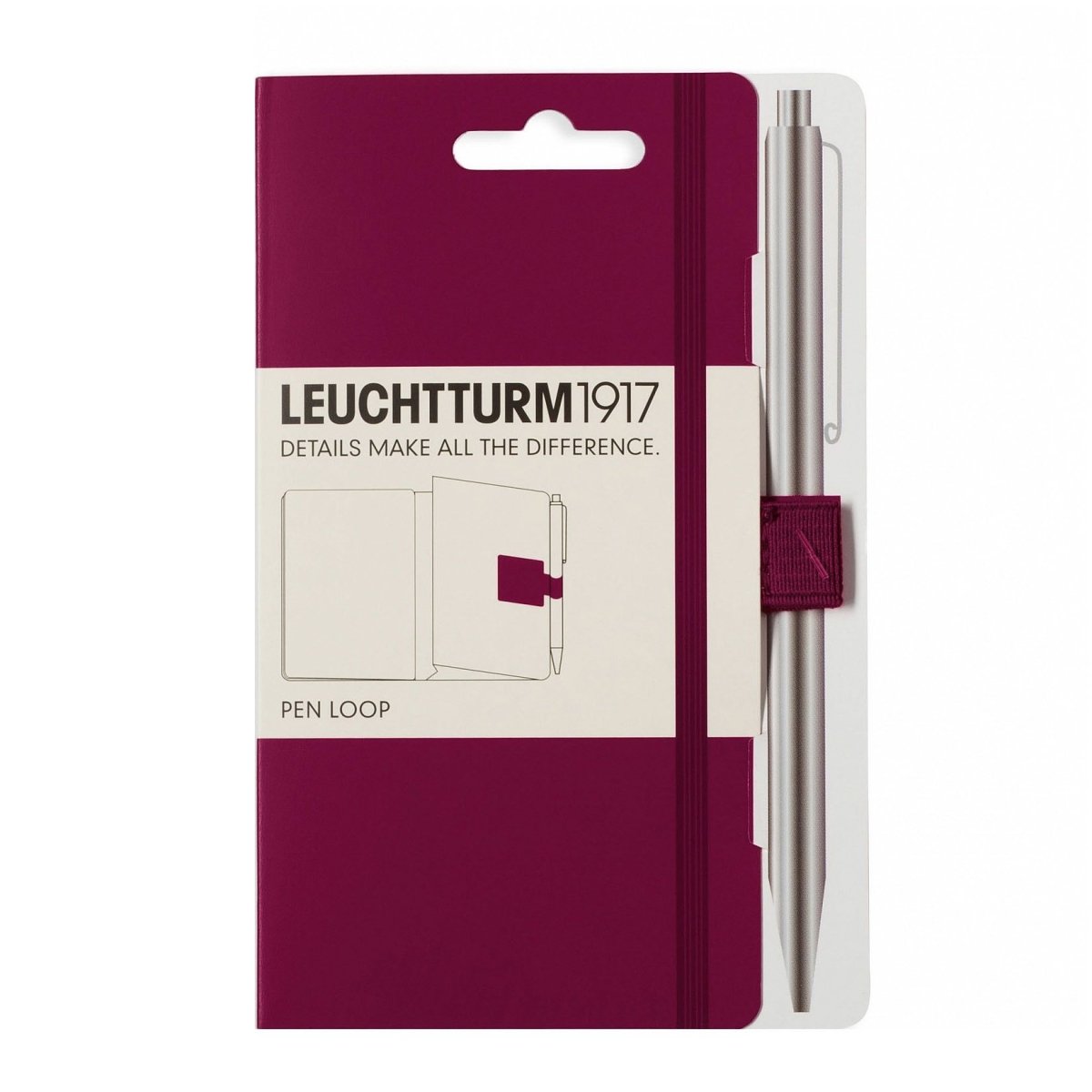 Leuchtturm1917 Penloop Port Red - 24Papershop