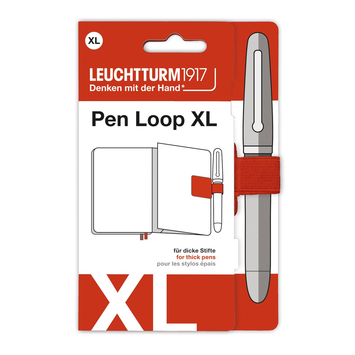 Leuchtturm1917 Pen Loop XL - Fox Red