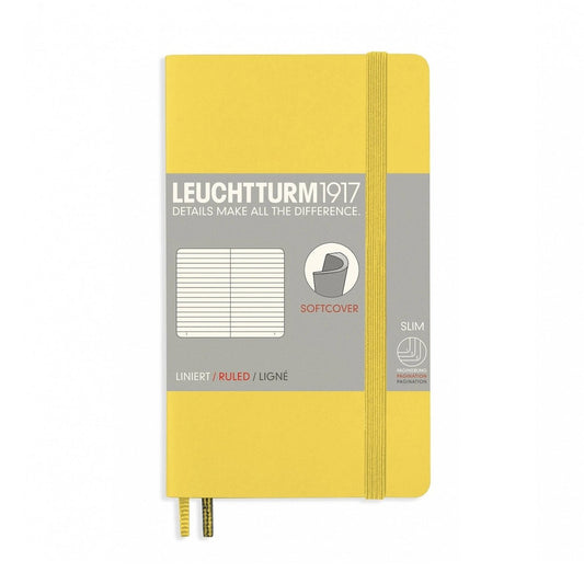 Leuchtturm1917 Pocket A6 Notitieboek Lemon - Gelinieerd - 24Papershop