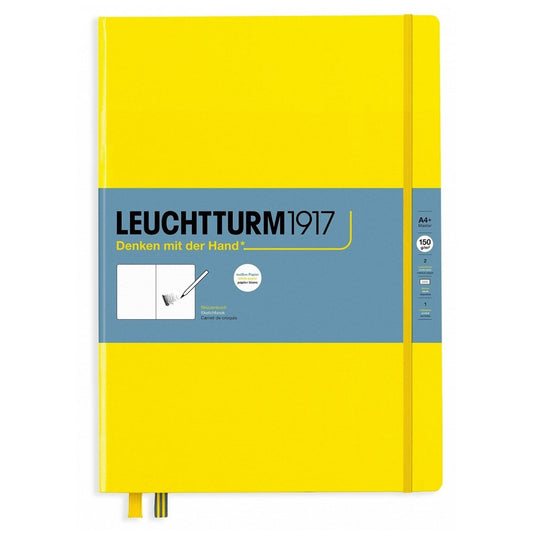 Leuchtturm1917 Sketchbook A4+ Master - 150 grams Lemon - 24Papershop