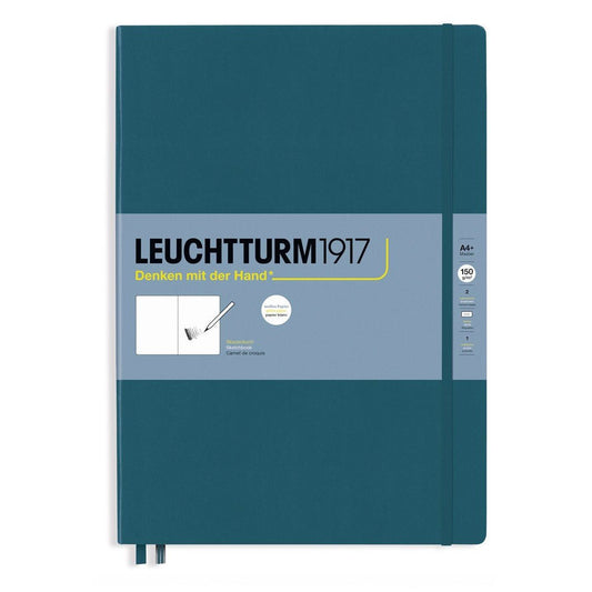 Leuchtturm1917 Sketchbook A4+ Master - 150 grams Pacific Green - 24Papershop