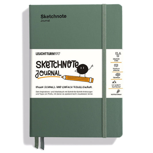 Leuchtturm1917 Sketchnote Journal - Olive - 24Papershop