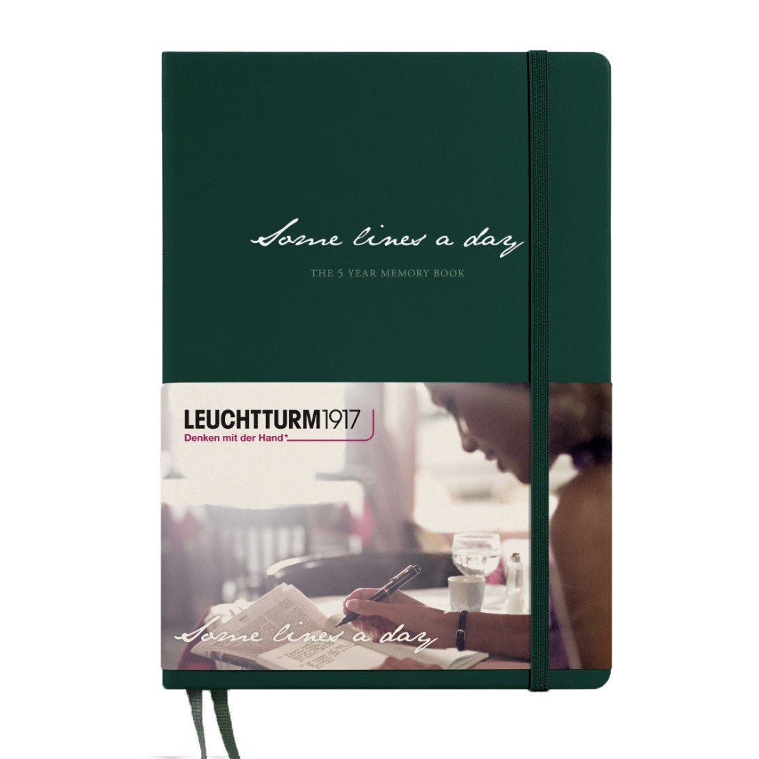 Leuchtturm1917 Some Lines A Day - Forest Green - 24Papershop