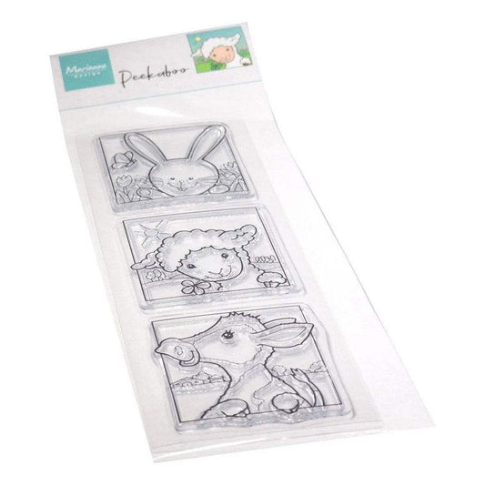 Marianne Design Clear Stamps Peekaboo - 3 stuks - 24Papershop