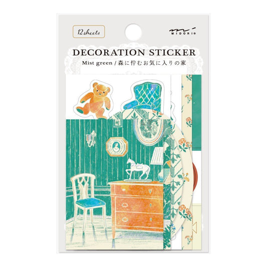 Midori Decoratie Stickers - Mist Green - 24Papershop