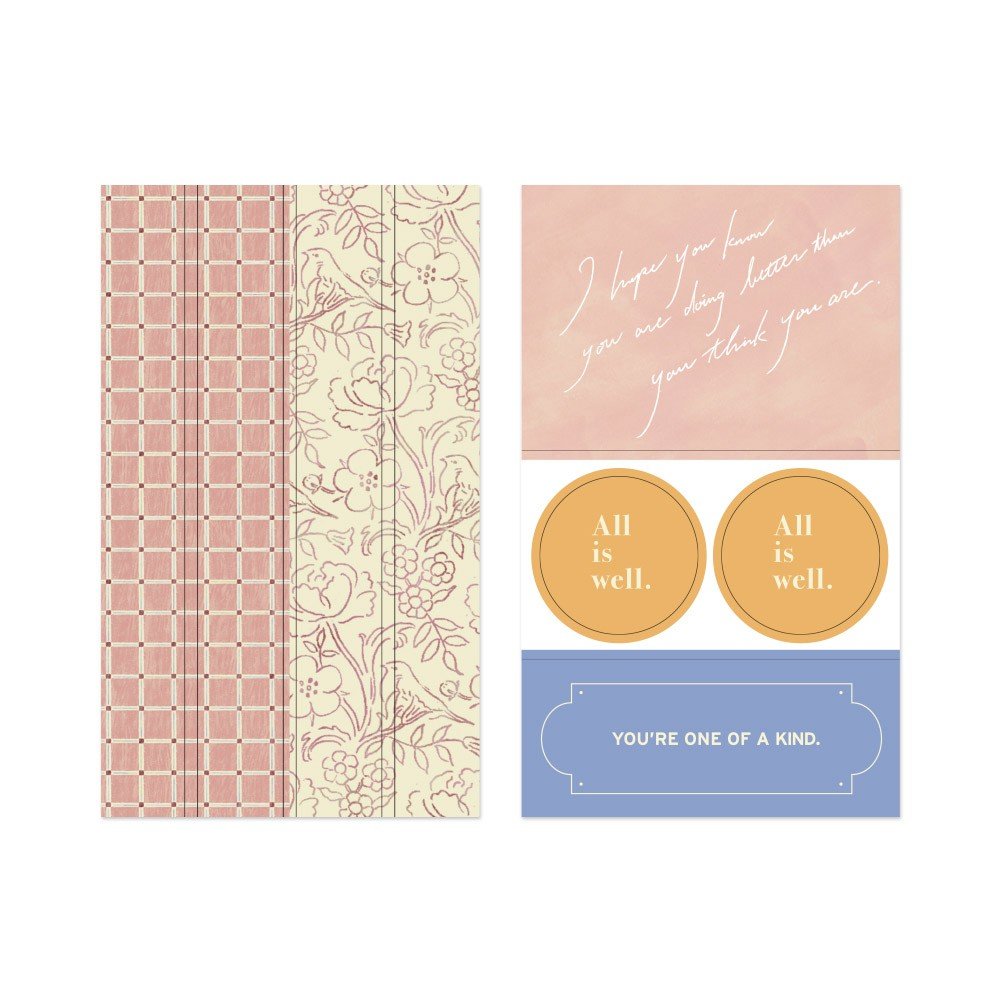 Midori Decoratie Stickers - Pink - 24Papershop