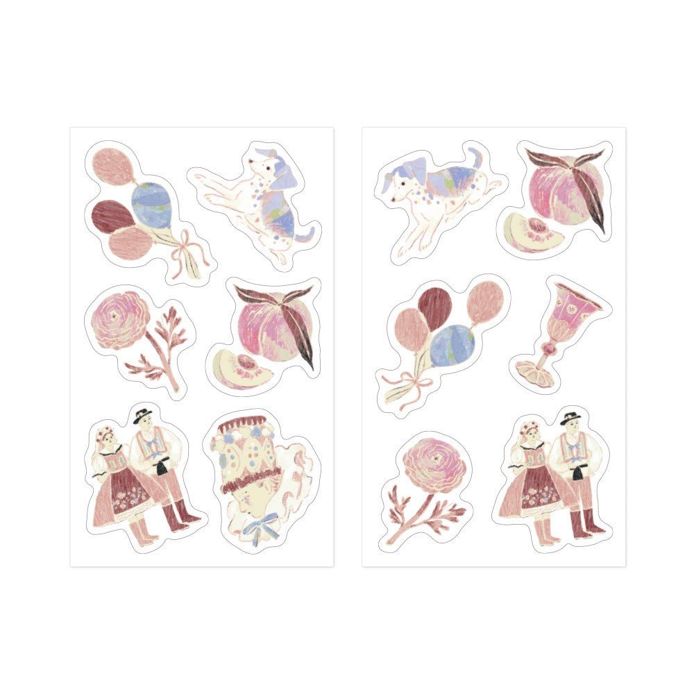 Midori Decoratie Stickers - Pink - 24Papershop