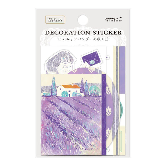 Midori Decoratie Stickers - Purple - 24Papershop