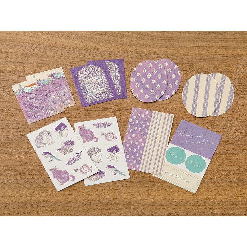 Midori Decoratie Stickers - Purple - 24Papershop