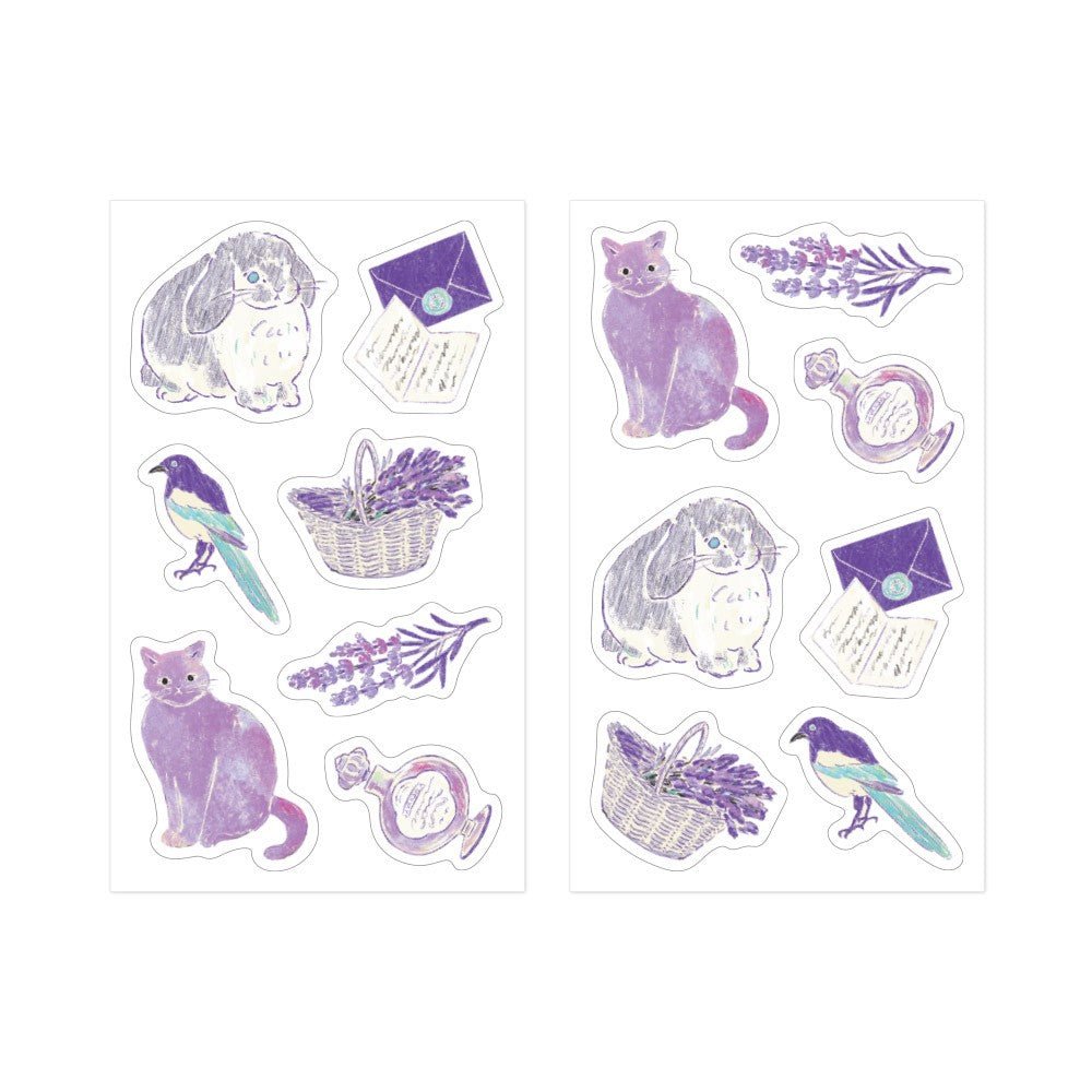 Midori Decoratie Stickers - Purple - 24Papershop