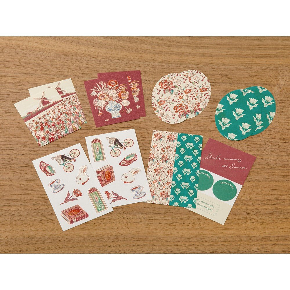 Midori Decoratie Stickers - Wine Red - 24Papershop