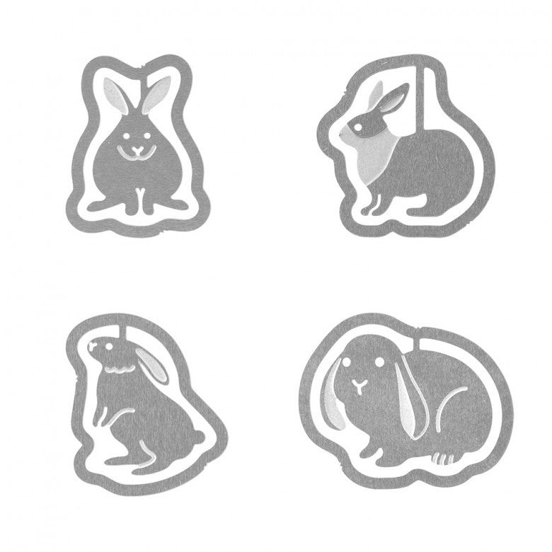 Midori E - Clips Rabbit (16 stuks) - 24Papershop