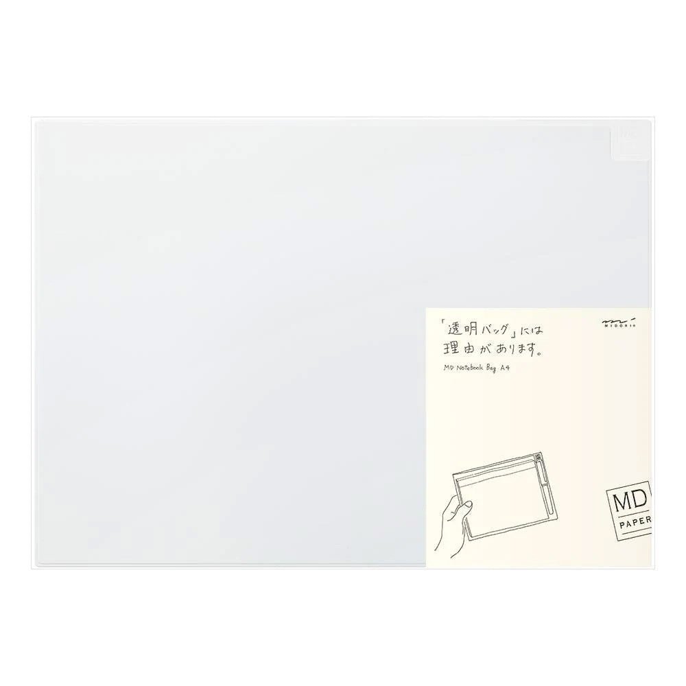 Midori MD Notebook Bag Clear - A4 - 24Papershop