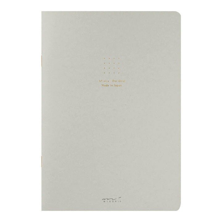 Midori Notebook Dot Grid - Gray - 24Papershop