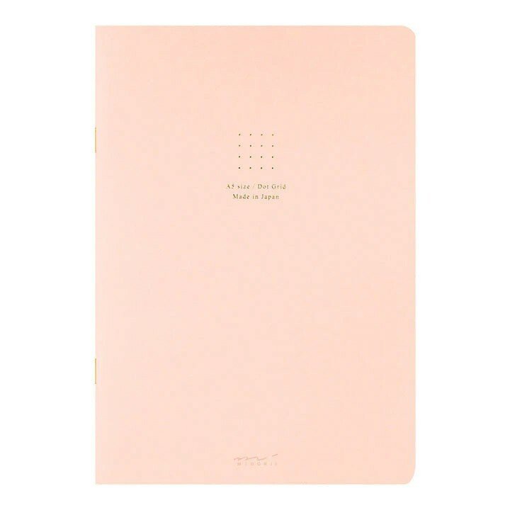 Midori Notebook Dot Grid - Pink - 24Papershop