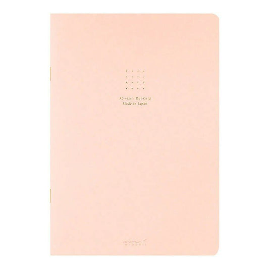 Midori Notebook Dot Grid - Pink - 24Papershop