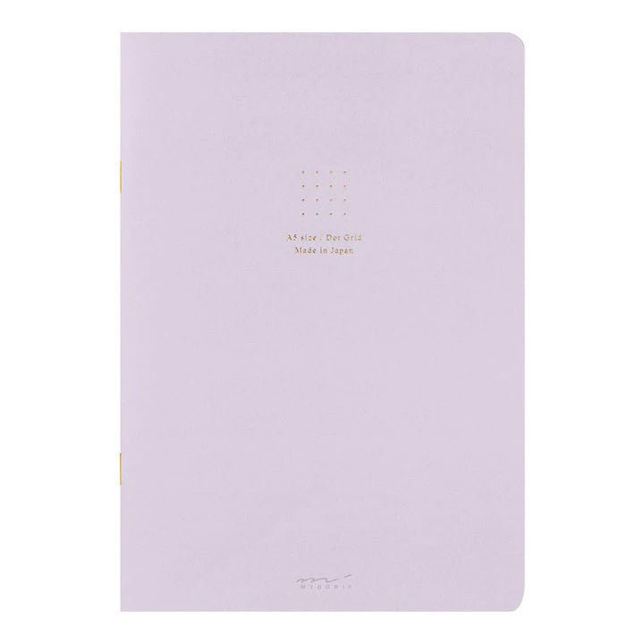 Midori Notebook Dot Grid - Purple - 24Papershop