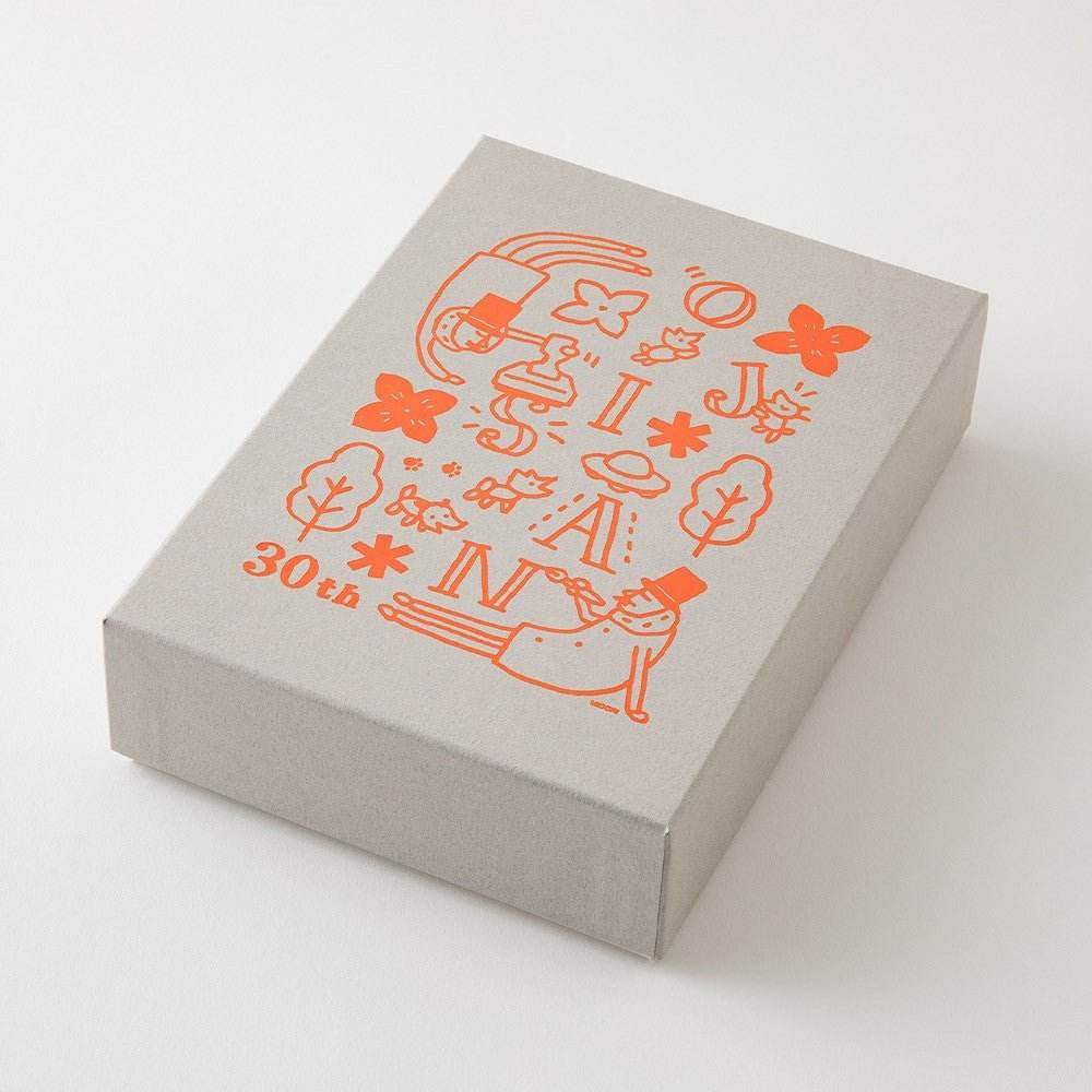 Midori Ojisan 30th Anniversary Acrylic Toolbox Gray - 24Papershop