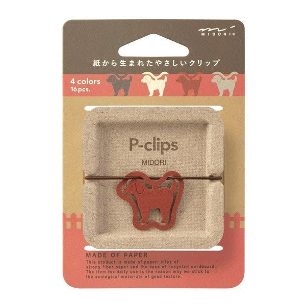 Midori P - Clips Dog - 24Papershop