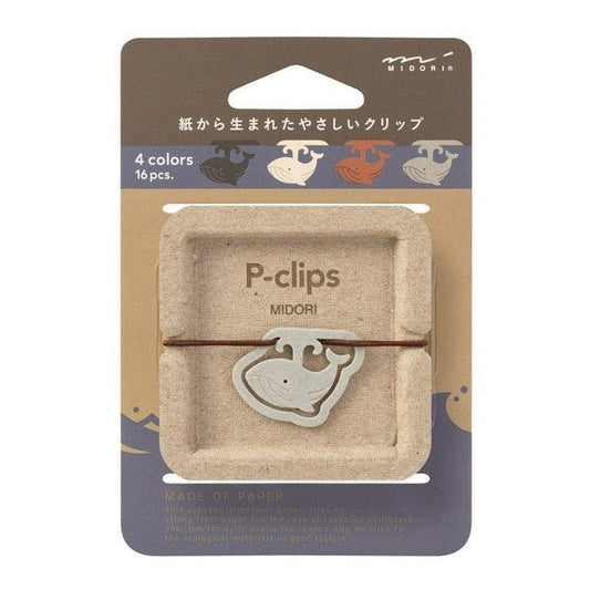 Midori P - Clips Whale - 24Papershop