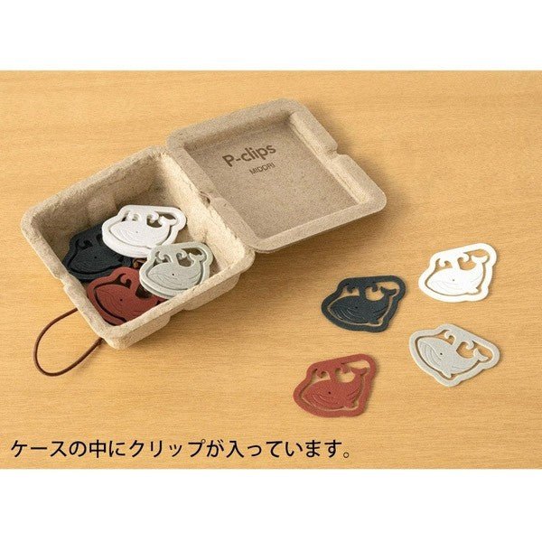 Midori P - Clips Whale - 24Papershop