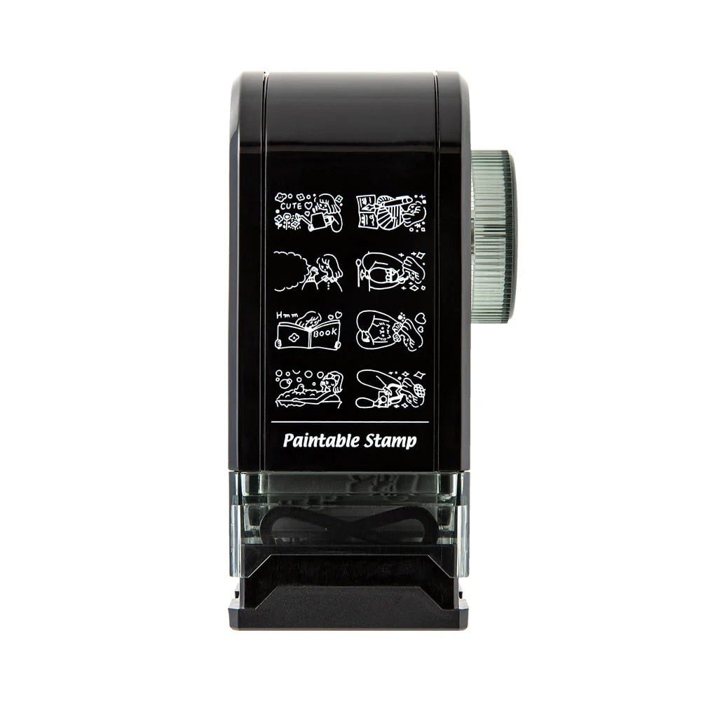 Midori Paintable Rotating Stamp Dial Life - 24Papershop