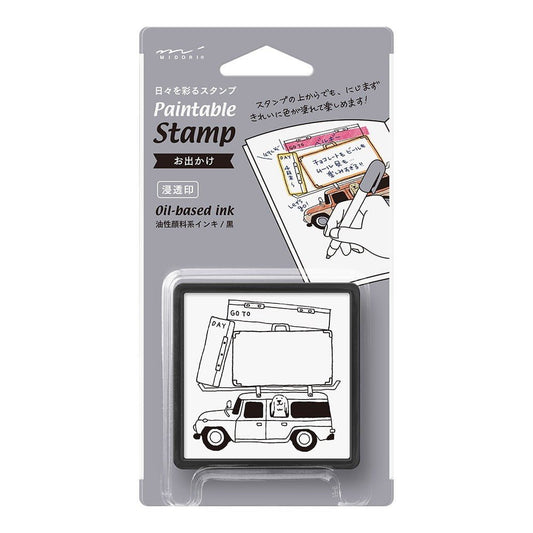 Midori Paintable Stamp - Go Today - 24Papershop