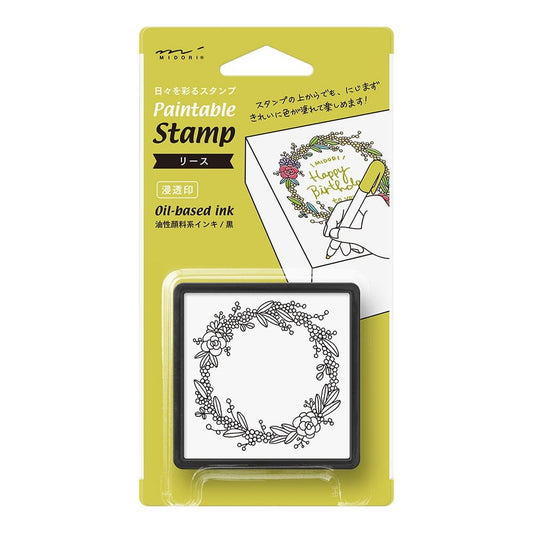 Midori Paintable Stamp - Lease - 24Papershop