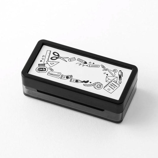 Midori Paintable Stamp Pre - Inked Half size - Stationery - 24Papershop