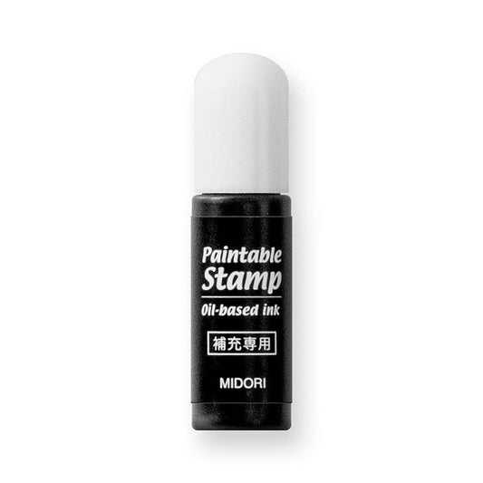 Midori Paintable Stamp - Refill Black - 24Papershop