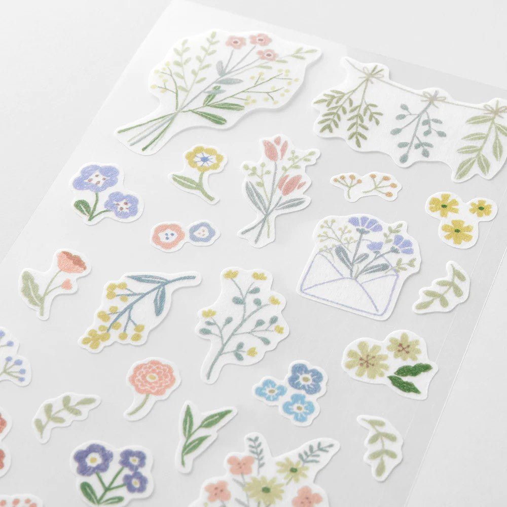 Midori Stickers - Flower - 24Papershop