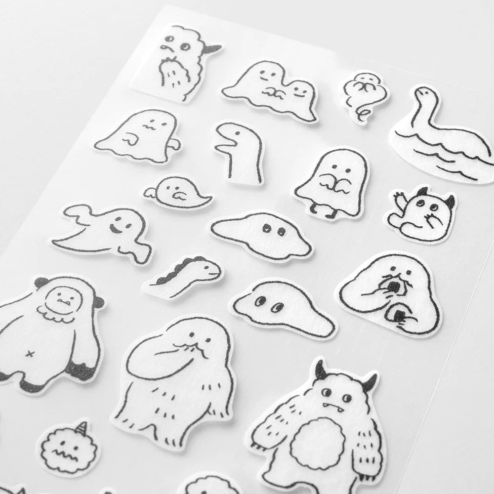 Midori Stickers - Monster - 24Papershop