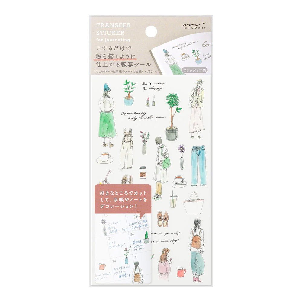 Midori Transfer Stickers - Fashion - 24Papershop