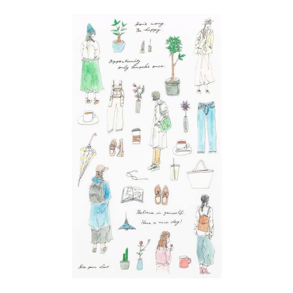 Midori Transfer Stickers - Fashion - 24Papershop