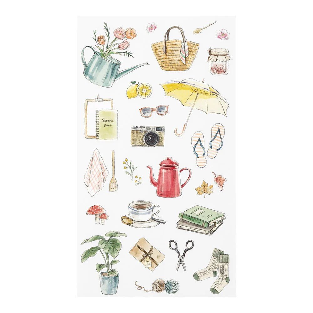 Midori Transfer Stickers - Tools for Living - 24Papershop